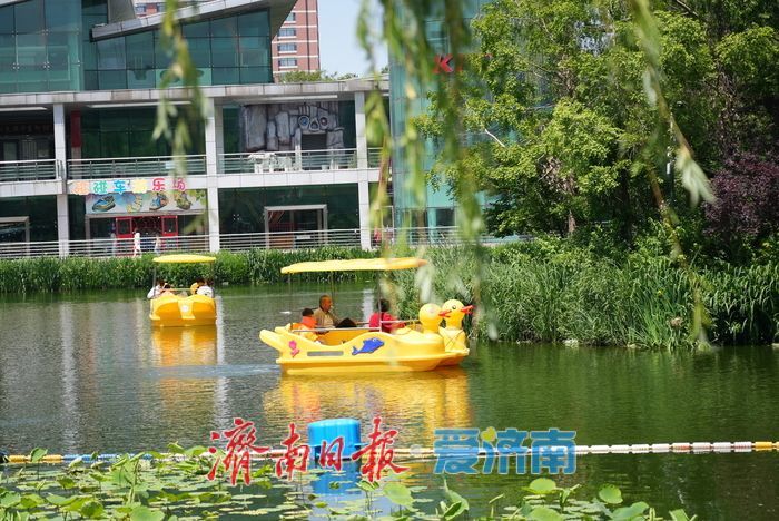初夏泛舟，市民乐享“水上时光”