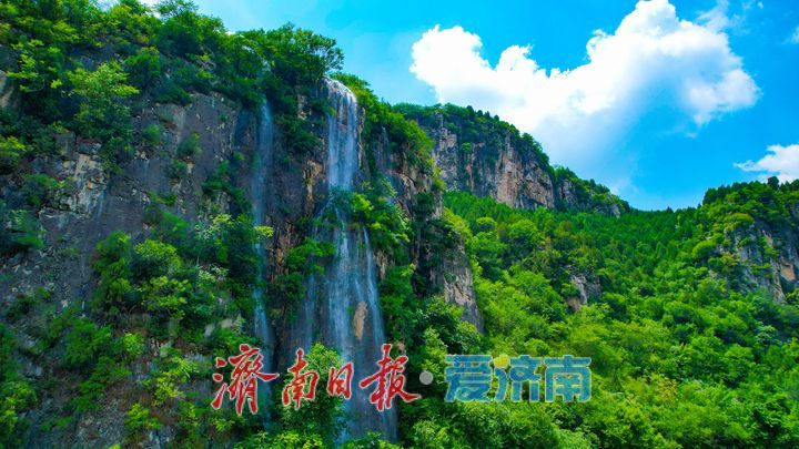 柳埠玉水画廊铺展南山夏日清凉长卷