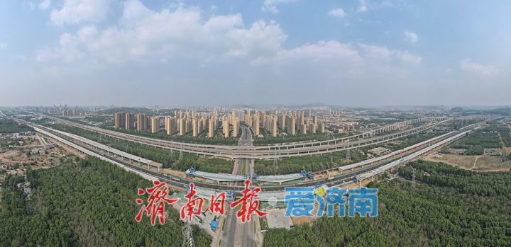 项目强省会｜京台高速齐河至济南段改扩建工程上跨齐兴大街