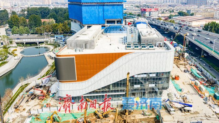济南洪楼TOD配套提速！京东MALL临时展厅投入使用