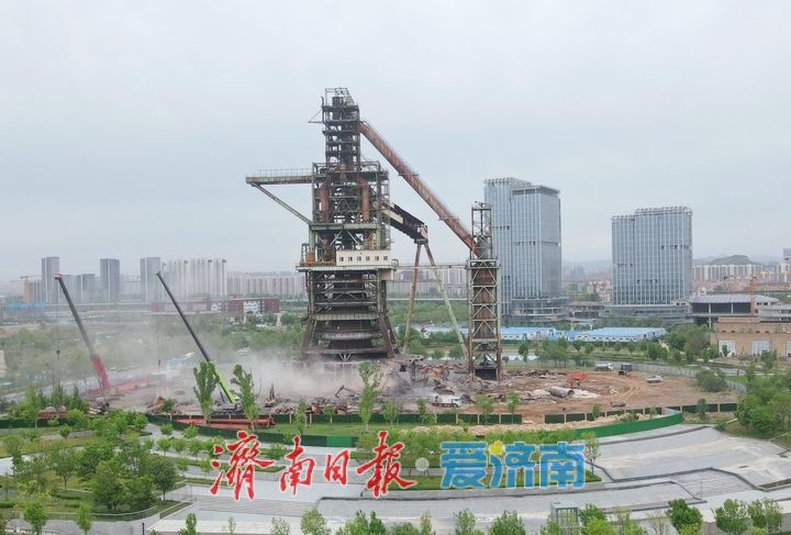 昔日“钢铁地标”将转型，济钢3200立方米高炉打造工业文化潮流打卡地