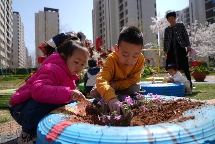 济南2024年首个“共建花园”开园