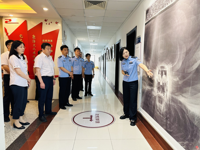 济南热力集团联合济南市公安局经文保支队  开展党纪学习教育