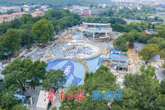夏日回忆要回来了！泉城公园水上乐园改造进入收尾阶段