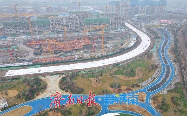 项目强省会｜济南丁太鲁绿带公园一期建设完工，竣工验收后即可开放