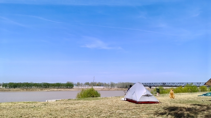 牧牛山上春光美 踏青露营玉符河