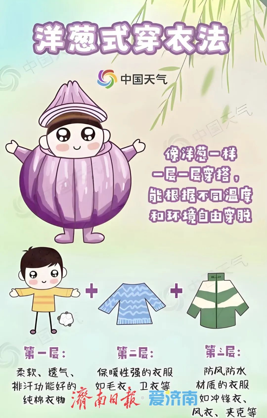 济南：昼夜温差近10℃，早晚还需捂一捂