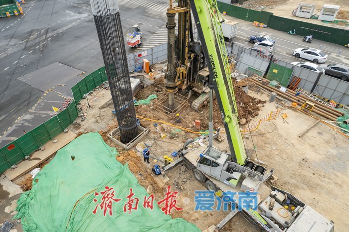 济南凤凰黄河大桥南延工程“加速跑”，城市发展轴线愈发清晰