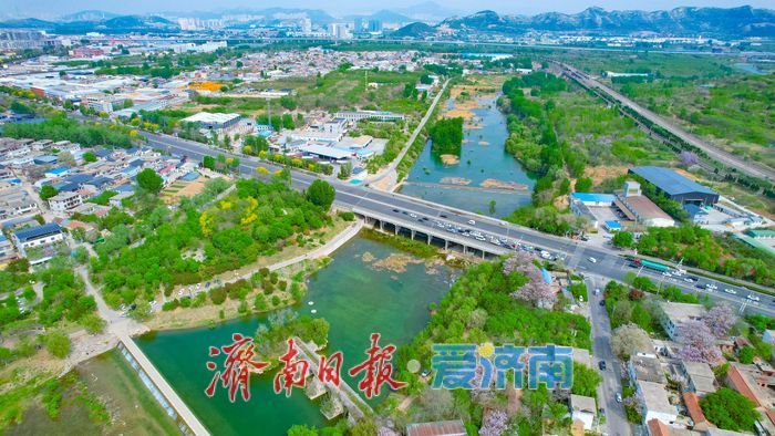 济南玉符河下游水清岸绿 绘就生态民生画卷