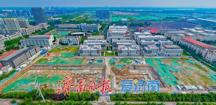 项目强省会｜筑牢产业载体根基 济南贯月新质谷二期建设稳步向前