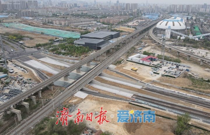 奥体西路北延工程刷新进度