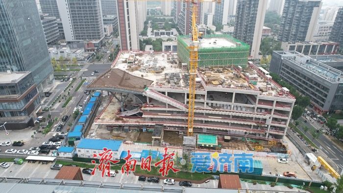 冲刺文化标杆！济南CBD华润C2地块（剧院）建设持续推进