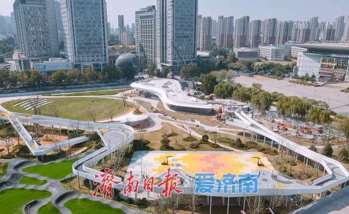 项目强省会｜打造“城市活力客厅”，济南国际会展中心前广场华丽转身