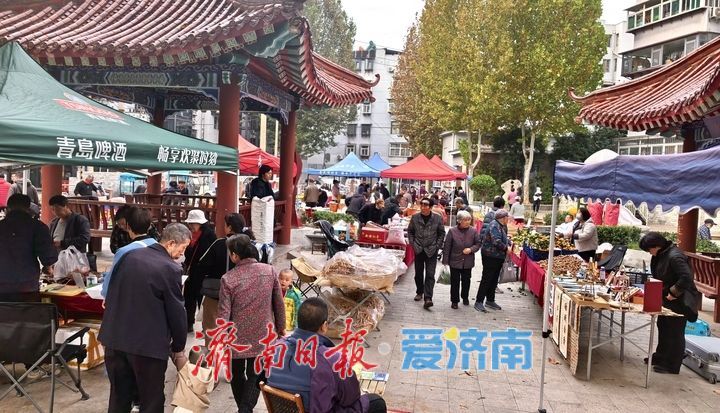 一年四季 泉在济南丨“黄河大集”热闹开集