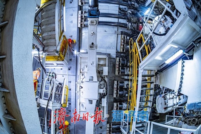 项目强省会｜济南市黄岗路穿黄隧道顺利完成黄河段掘进任务