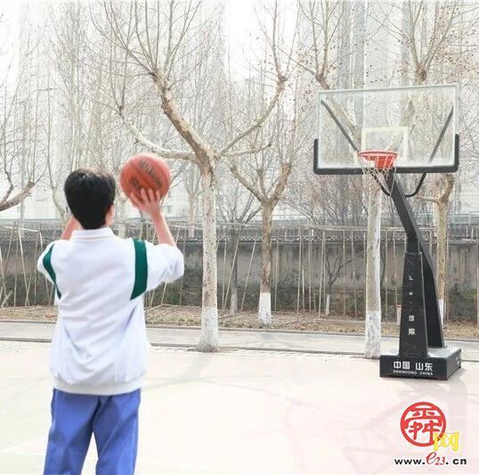 健康第一，投出精彩！济钢高中全福校区举办投篮比赛