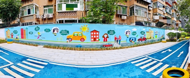 济南首座交通安全和残疾预防知识主题共建花园开园