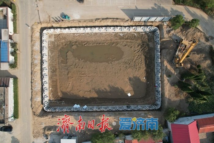 济南这个网红小村开建国内前沿“3D打印”生态鱼池