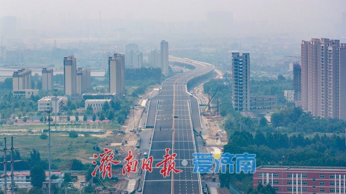 40 公里东西向快速大通道成型！济南工业北路东延提速建设
