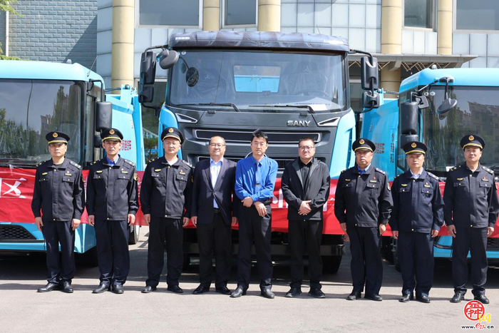 长清环卫驶入“绿色赛道”  7 辆新能源环卫车开启静音环保新时代