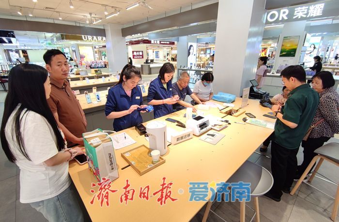 济南家电国补政策持续升温 市民抢购热情不减