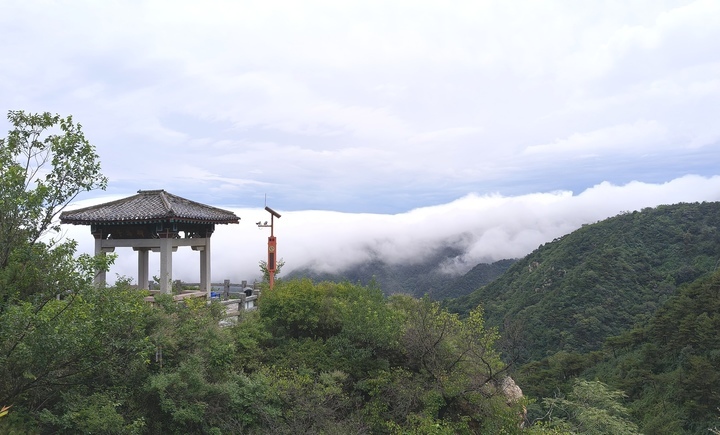 雨后跑马岭再现云海奇观