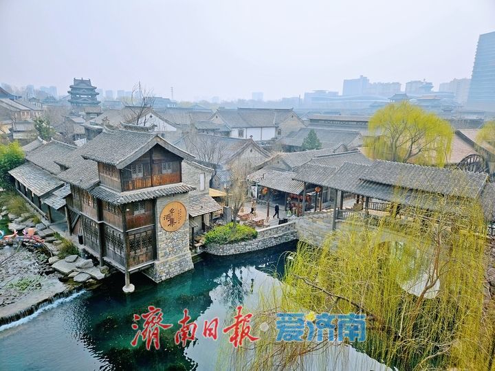 一年四季 泉在济南丨春日明水古城旖旎如画 泉韵文脉绘就江南画卷