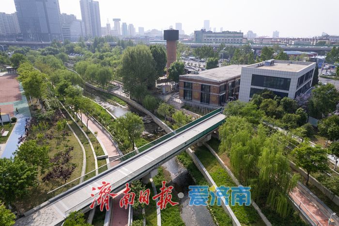 水清岸绿惠民生，全福河历下段尽显生态之美