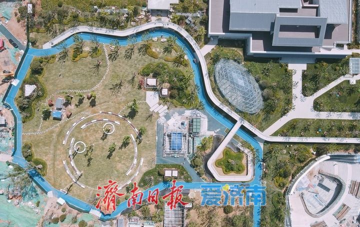 项目强省会｜济南槐苑文化体育公园项目地上公园计划上半年对外开放