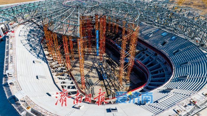 1.8万座席+冰篮转换！济南起步区超级体育馆拔节生长