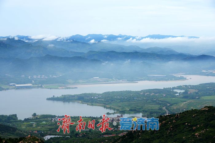 一年四季 泉在济南丨绝美云海！雪野湖披 