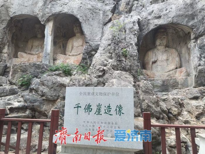 一年四季 泉在济南丨千年古塔映青山