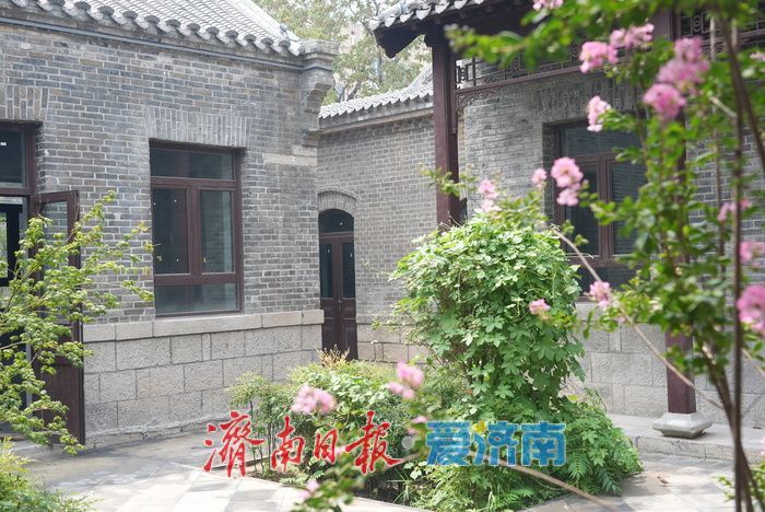 一年四季 泉在济南丨济南上新街老院落修缮焕新 院落连通添绿意