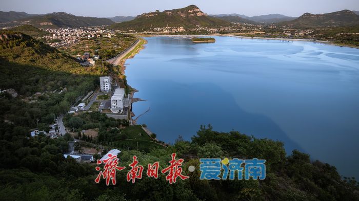 一年四季 泉在济南丨金波潋滟山如黛！卧虎山水库演绎壮美落日