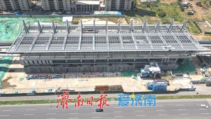 项目强省会｜济南轨交8号线高架段车站风格多样，跟随镜头先睹为快