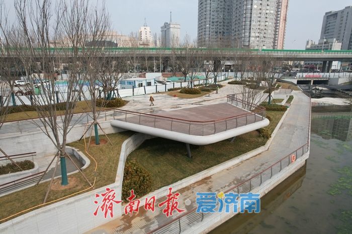 全福河“生态+休闲”景观带初见雏形