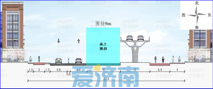 注意绕行！济南天桥区生产路（明湖西路至北园大街）27日起封闭施工