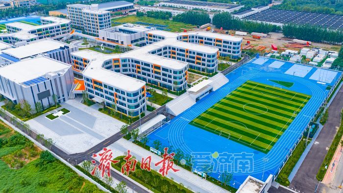 优质教育资源扩容 章丘四中绣源河南校区即将启用