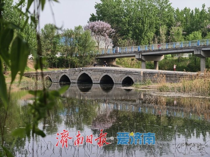 古石桥尽显河畔古韵