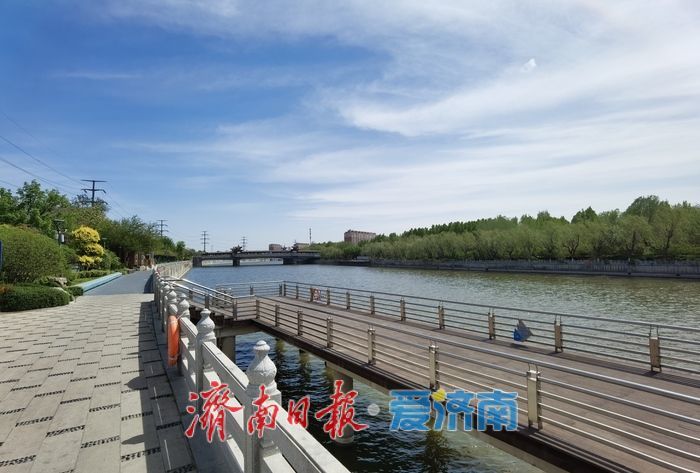 水清岸绿、城水相依，小清河畔醉春光！