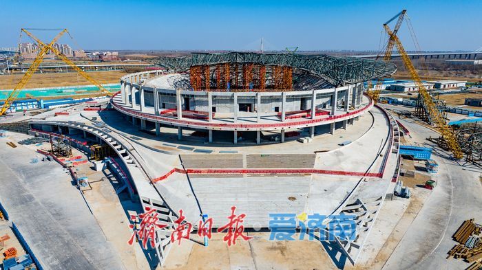 1.8万座席+冰篮转换！济南起步区超级体育馆拔节生长