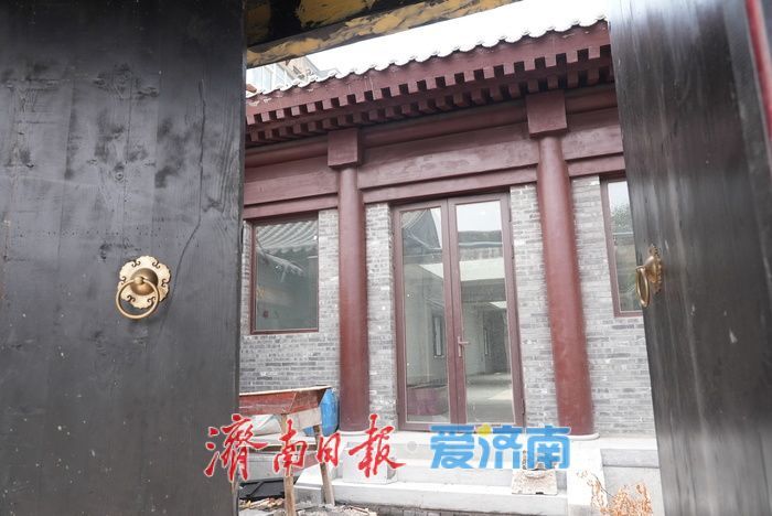 一年四季 泉在济南丨济南上新街老院落修缮焕新 院落连通添绿意