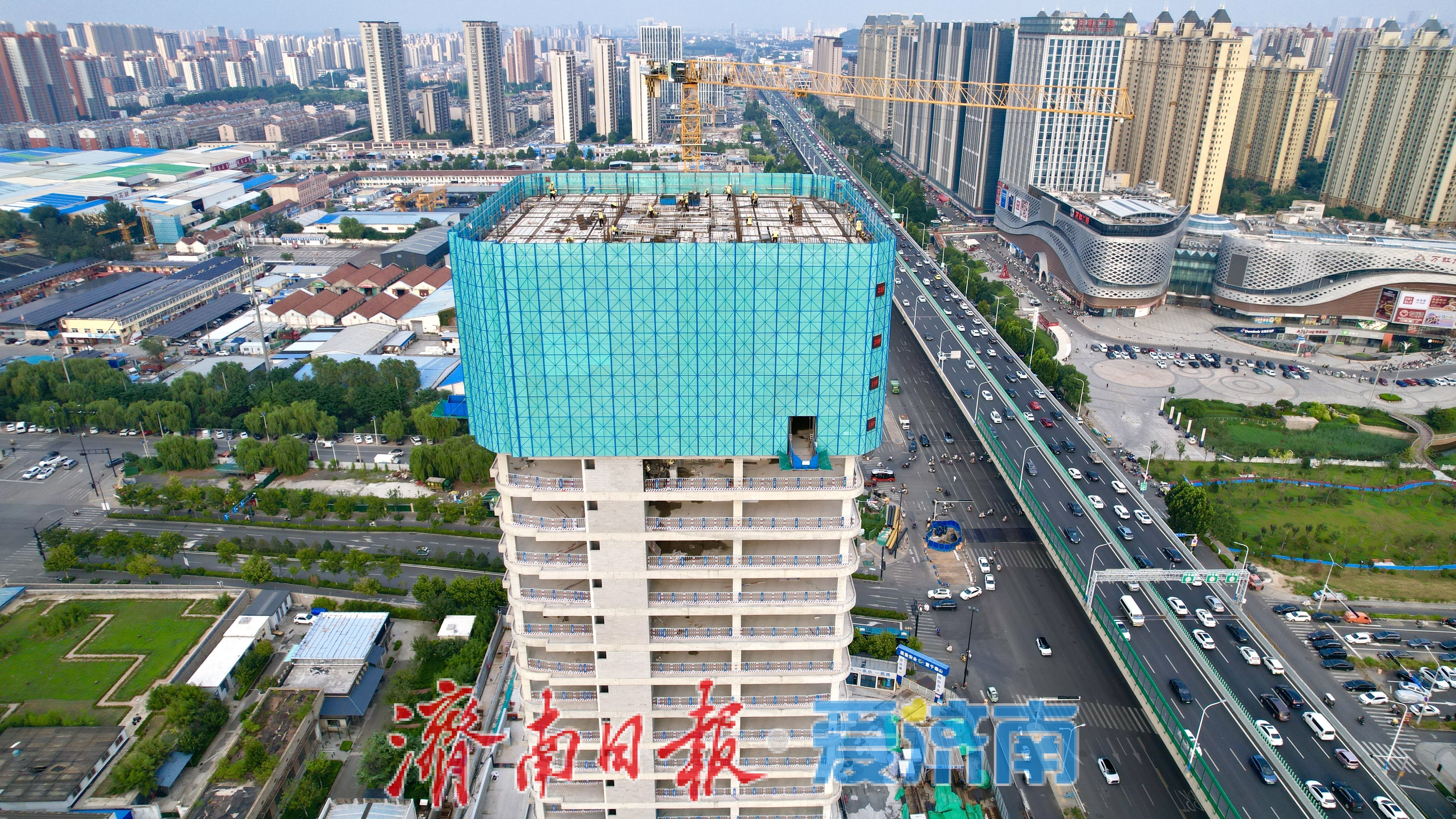 项目强省会丨济南张马屯片区第四批用地C-7地块项目建设提速 打造东部产业办公新载体