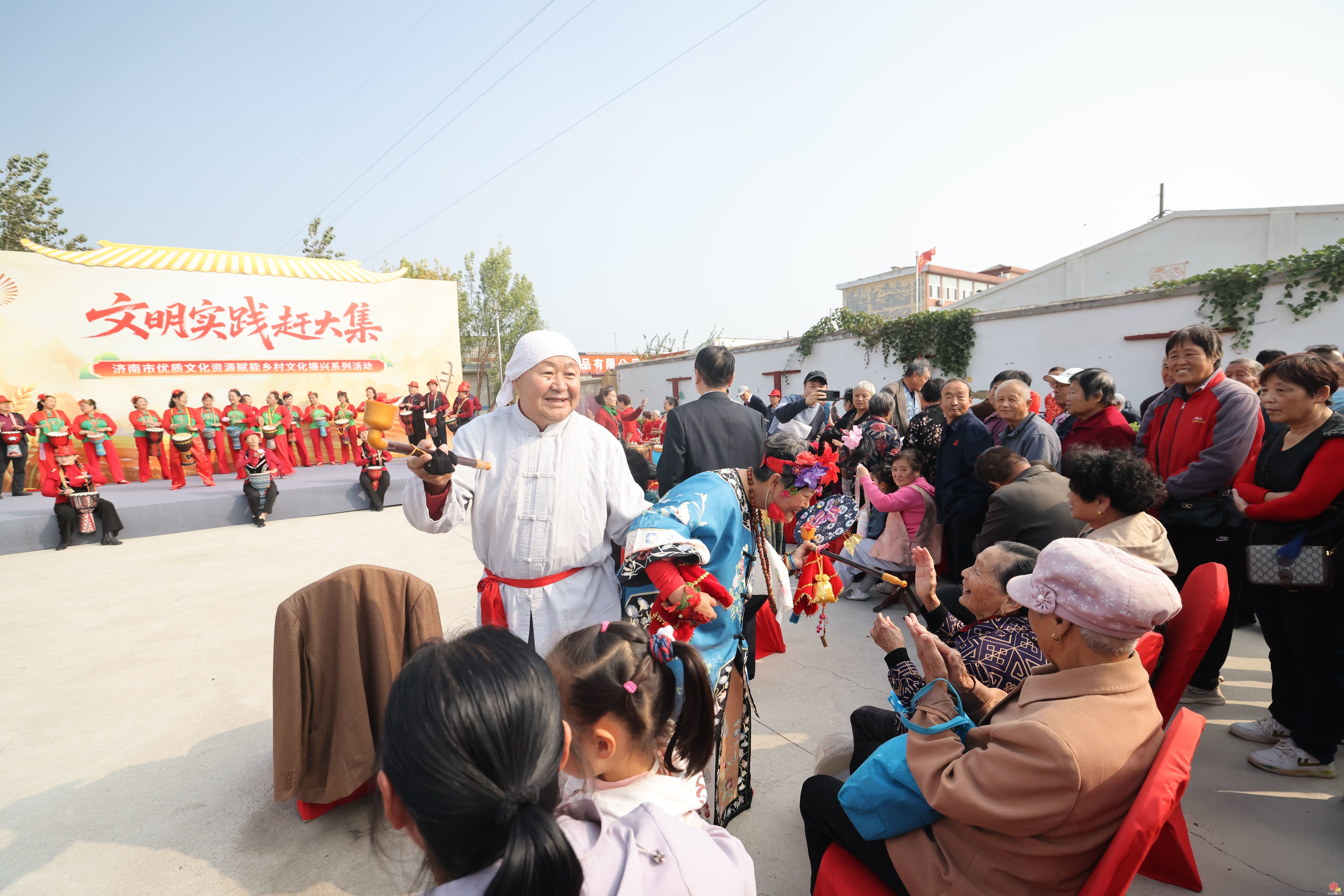 “文明实践赶大集”济南市优质文化资源赋能乡村文化振兴系列活动火热开场