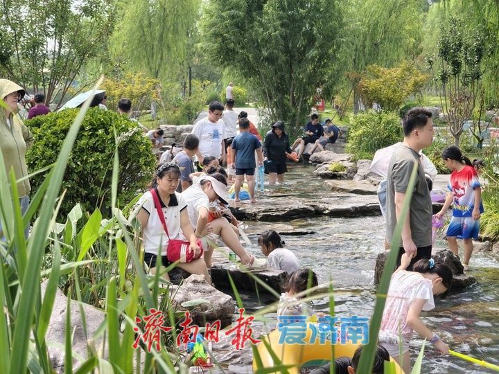 一年四季 泉在济南丨千年白泉焕生机 生态开放一周年
