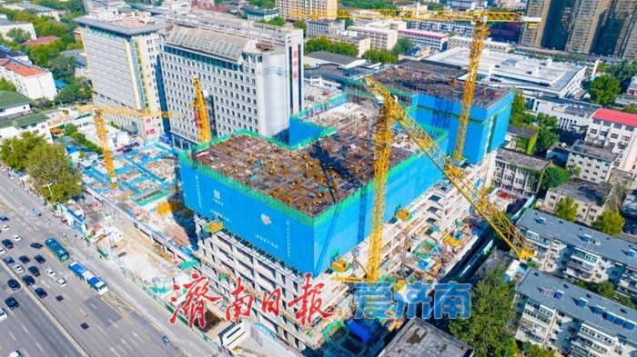 项目强省会｜中医药创新发展迎来新引擎！山东中医药大学附属医院东院区综合楼项目加速推进