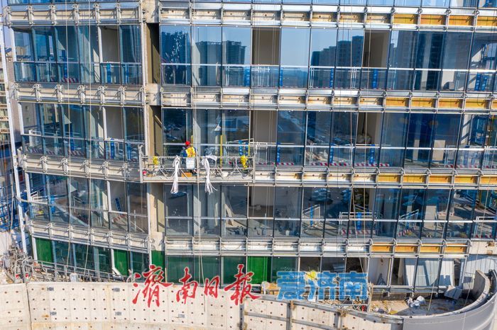 项目强省会｜济南西城新地标加速“成长”，腊山站TOD建设全面提速