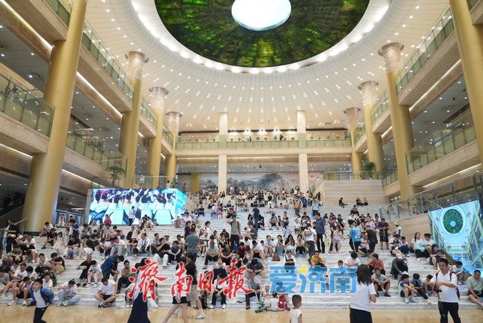 一年四季 泉在济南丨高温持续 博物馆变身济南“避暑文化客厅”