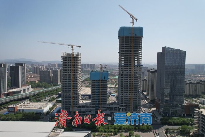 项目强省会｜济南万融云城二期项目进入建设冲刺阶段