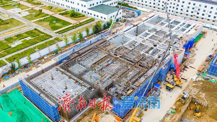 济南市水质净化一厂设备更新改造项目稳步推进